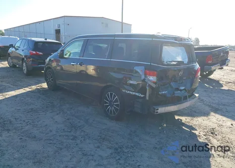 2012 Nissan Quest S from USA, damaged, VIN JN8AE2KP1C9032360